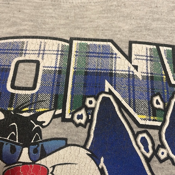 Vintage 96 Warner Bros Don’t ask me Sylvester and Tweety double sided Sweatshirt - Picture 6 of 12